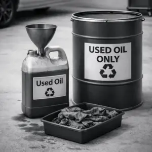 Öljyn kierrätysmaksu / auto